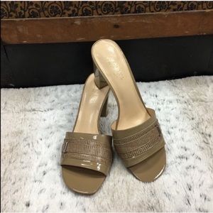 Tan Talbots Mules Size: 9